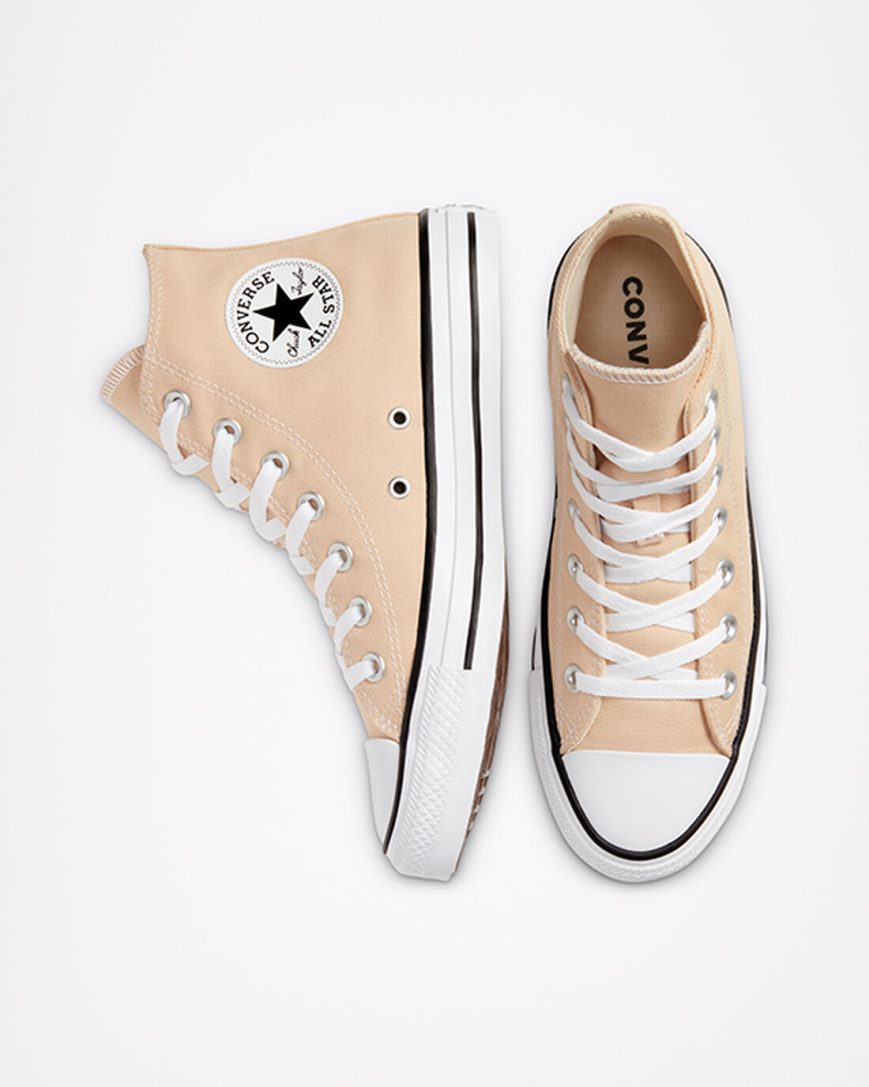 Men's Converse Chuck Taylor All Star Seasonal Color High Top Shoes Beige | AU 1C894B